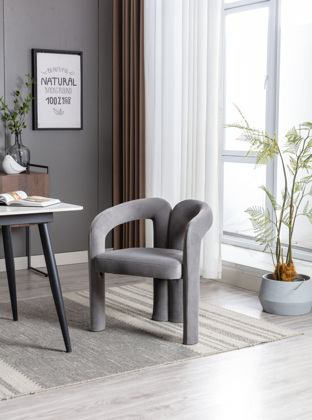 Mira Sculptural Chair